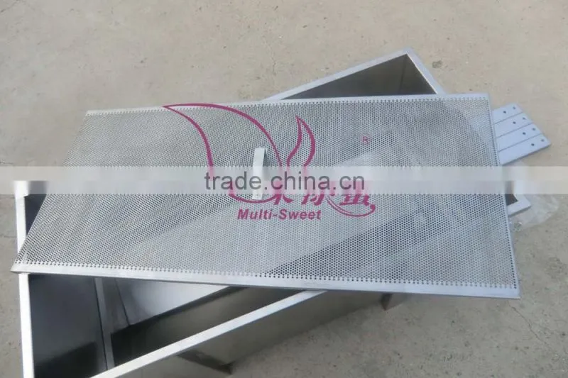 New Style honey uncapping tray/honey comb filter tray with tank