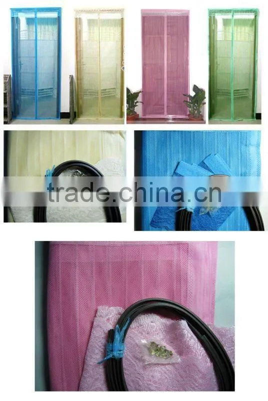 magnetic screen door curtains