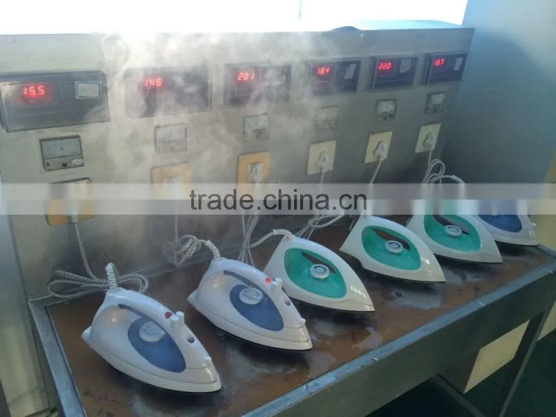 Electric mini steam spray travel iron teflon and stainless steel soleplate with cheap price