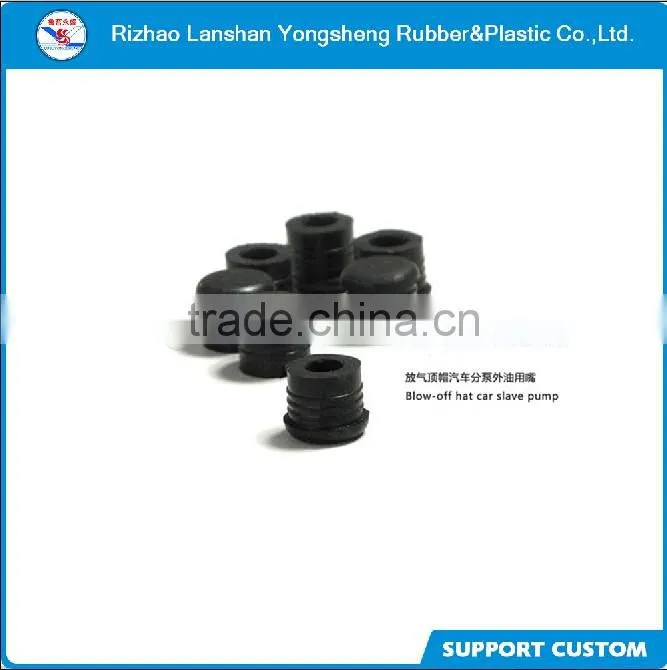 crazy rubber hat for car small rubber end cap