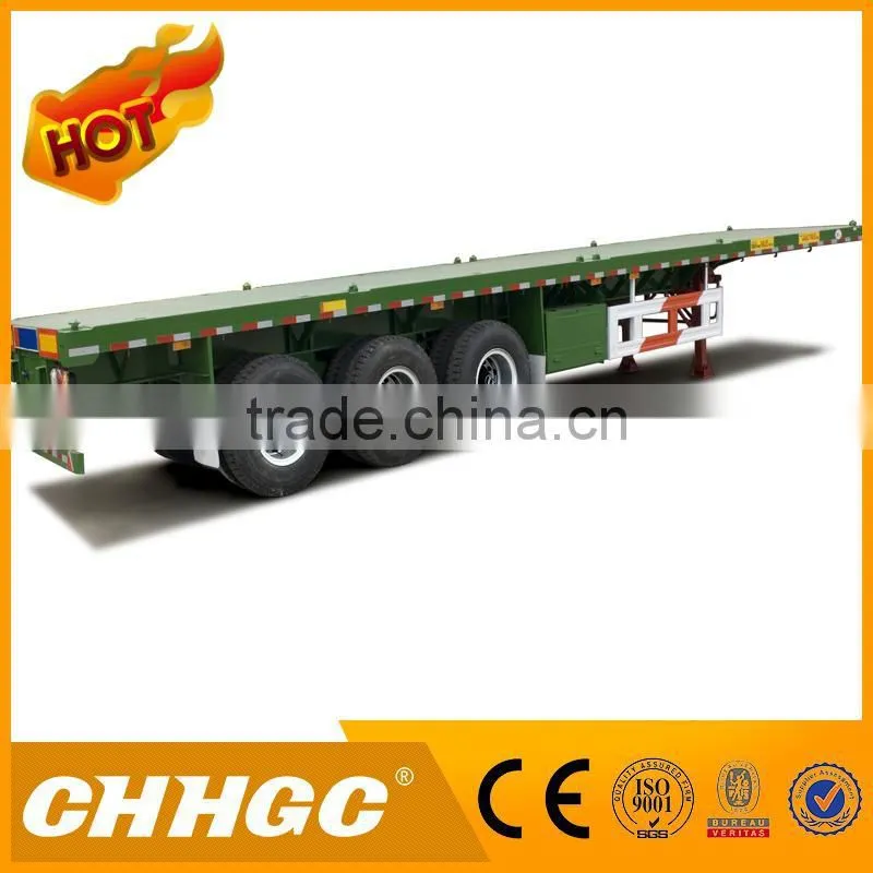 Best selling 40ft heavy flatbed semi trailer made in China