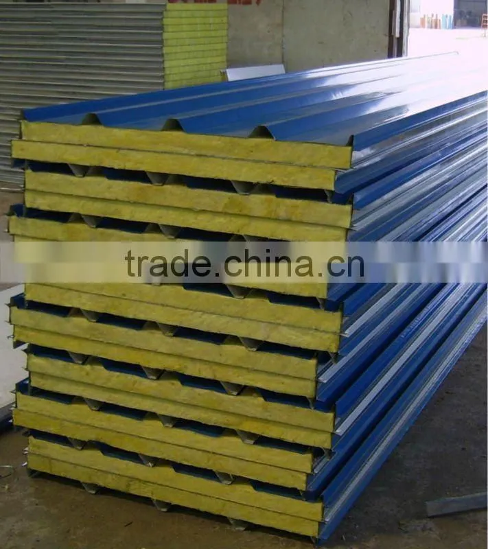 Mushroom House Fire Proof Glass Wool Sandwich Panel