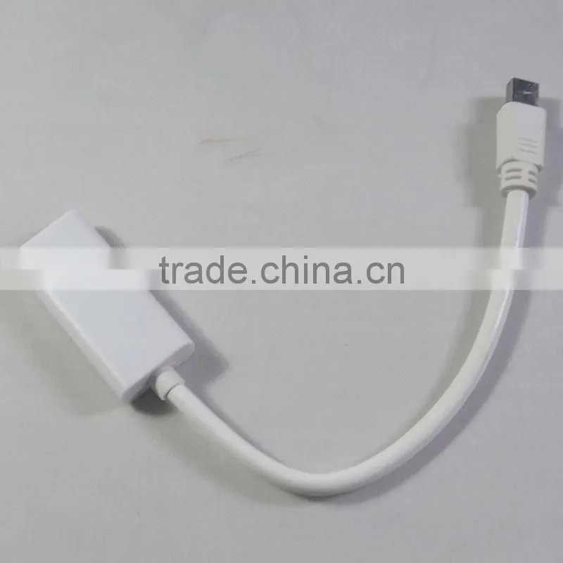 Micro hdmi to dvi cable Mini dvi to usb cable Mini DVI to RCA S-Video AV CABLE Adapter dvi to dp converter for Apple Macbook