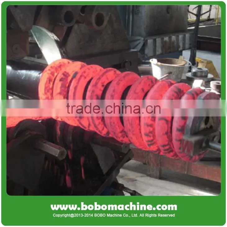 Automobile suspension spring making machine, spring coiling machine