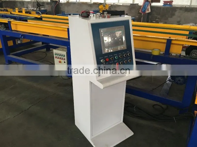 auto duct line manufacture machine for HVAC, Duct tube making machine