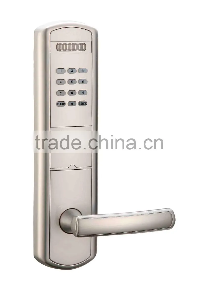2016 classical keyless smart door lock with management system for home/ hotel/ office