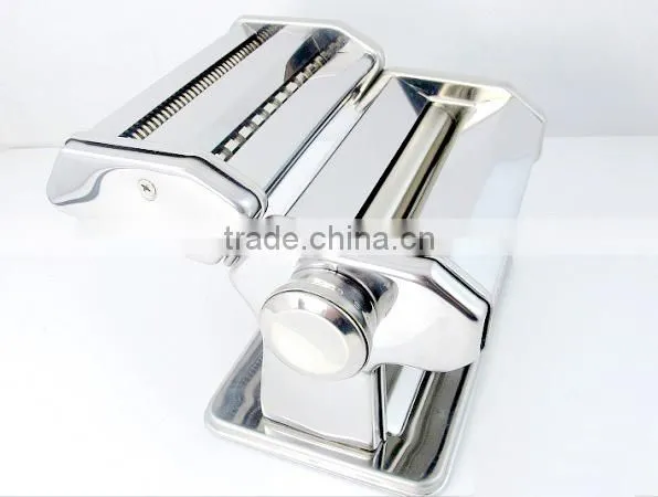 Italian Noodle Spaghetti Maker 150mm Stainless Steel Handle Pasta Machine