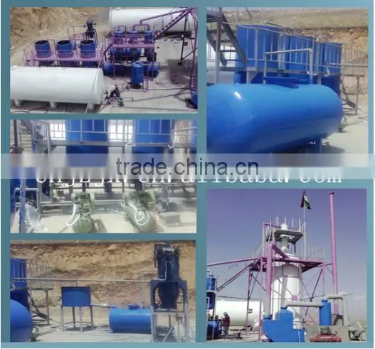 waste oil purifier with high oil rate