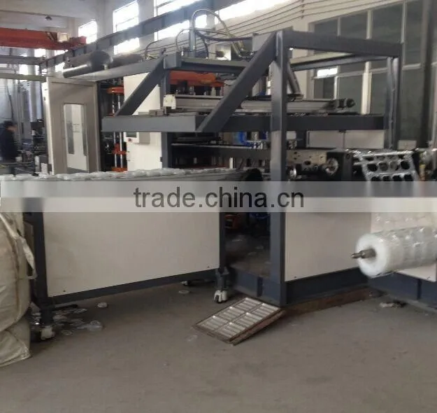 Super handy Fully-automatic thermoforming machine to make PP, PET products