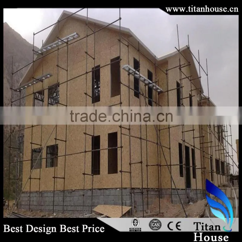 Luxury and Comfortable Light Steel Structure Prefab Resort in Modern Design
