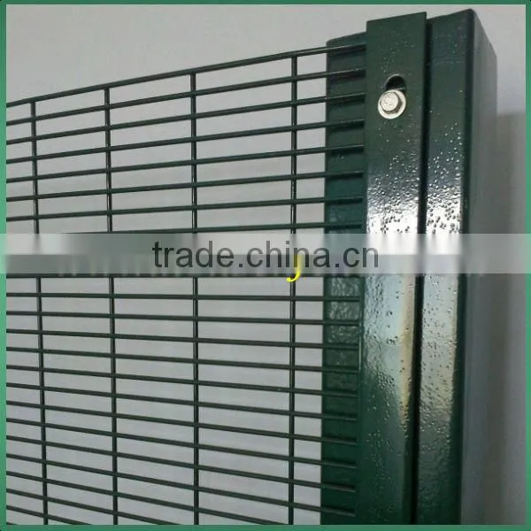 Anti-climb Powder coated 358 security Fencing For sale