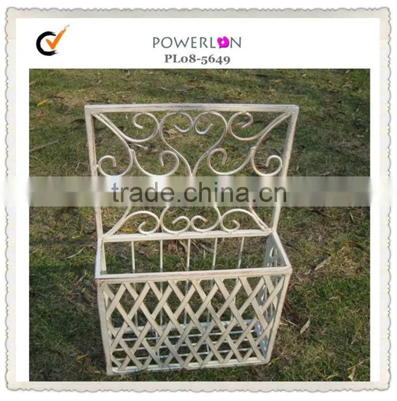 Classical Wrought Iron Wall Planter