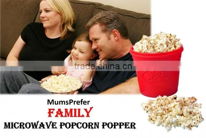 BPA-free Silicone Popcorn Maker for Microwave