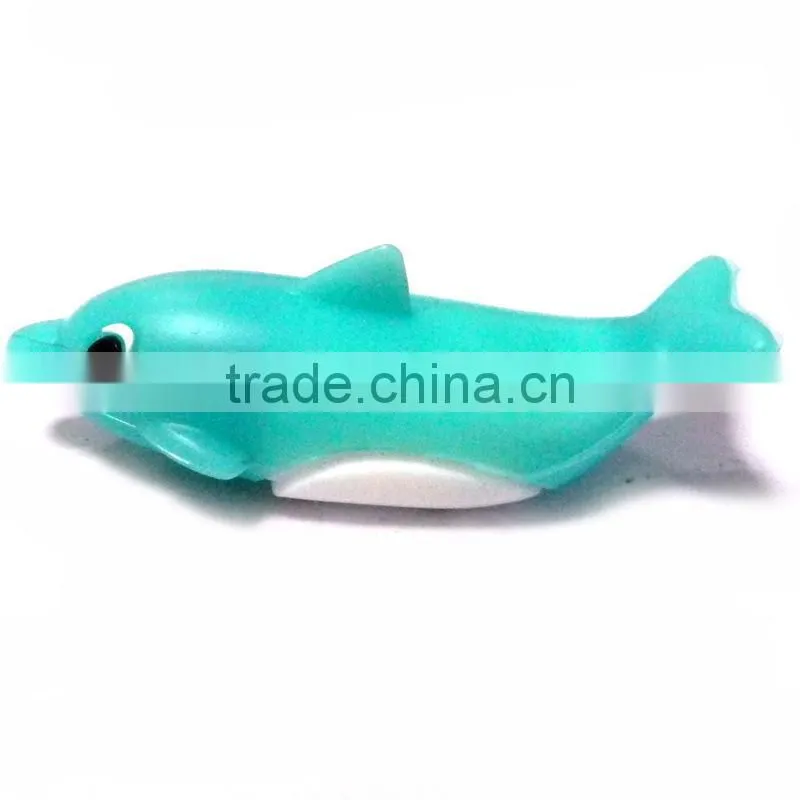 creative pvc usb sticker dolphin design usb flash drives