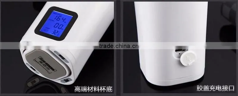 The music of the smart glass USB stainless steel Automatic reminding thermal insulation Cup Intelligent display glass