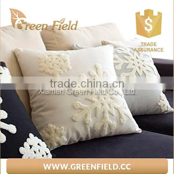 Snowflake printed pillow cover, christmas cushion covers
