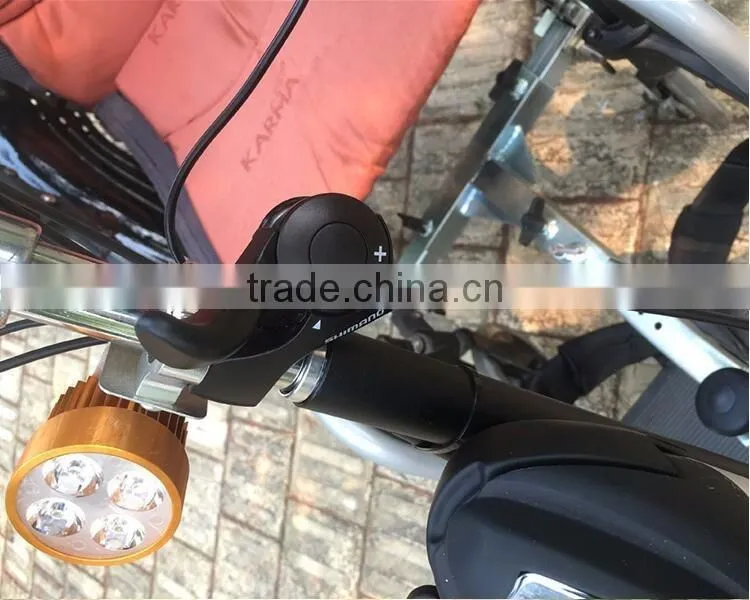 High Quality 400W 36V Wheelchair Mobility Scooter, Electric Wheelchair Handcycle,12inch Lithium Electric Wheelchair Trailer Bike