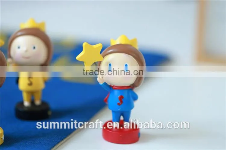 lovely little prince resin figurine for car