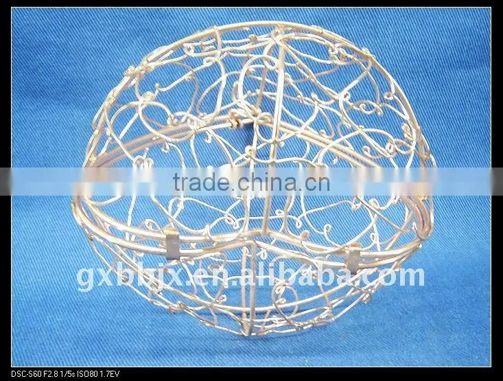 Cuprous peach metal iron festival decoration handmade crafts
