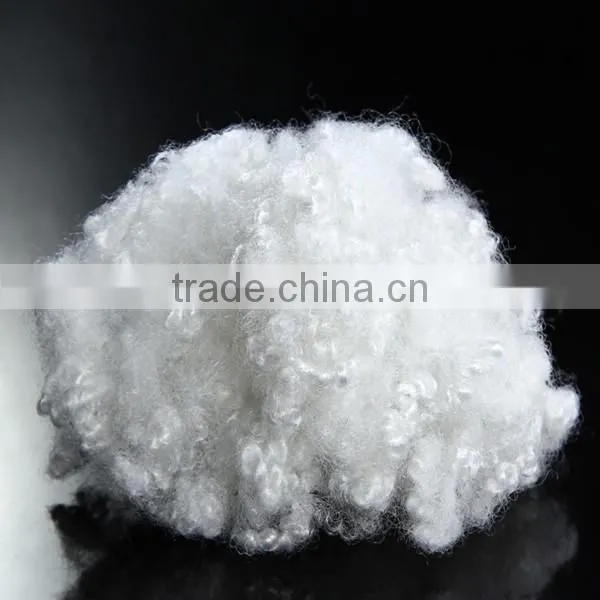 Three dimensional crimp recycled Polyester Staple Fiber 2.5D*51mm non siliconized