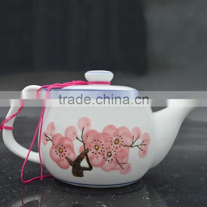 cheap hand painted porcelain teapot ceramic teapot