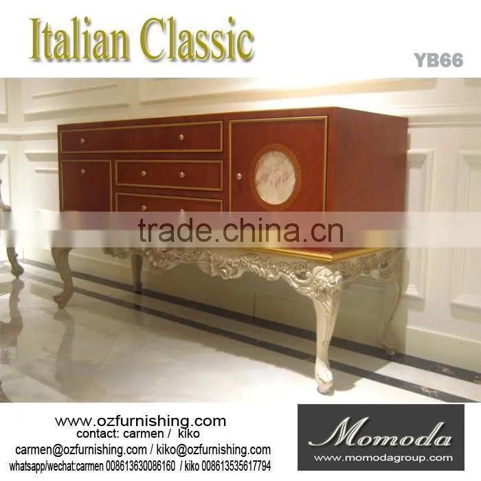 YB66 European design solid wood TV stand home living room furniture french provincial furniture TV stand