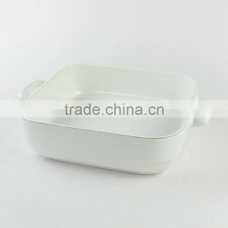 Stocklot ceramic bakeware with cheap price for wholesale