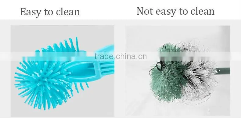 Tech nano TPR materials cleaning toilet brush