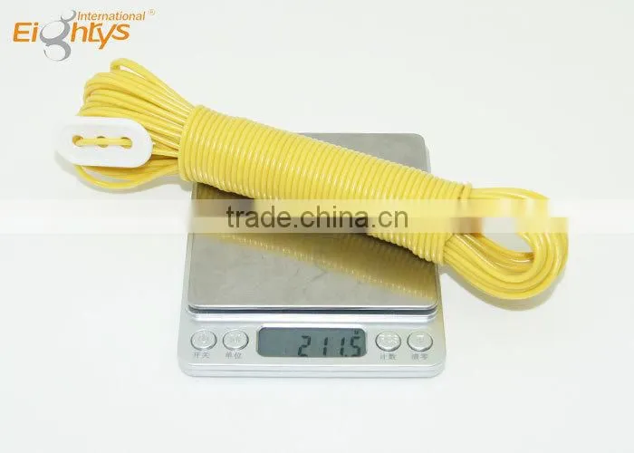 laundry strong plastic clothesline with wire