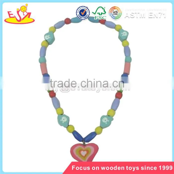 Wholesale diy creative wooden beads box toy high quality kids wooden beads box toy W11E012