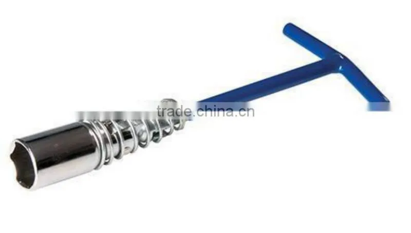 T-Handle Universal Joint Spark Plug Socket Wrench 13/16" (16MM) Remover Installer Spark Plug Wrench