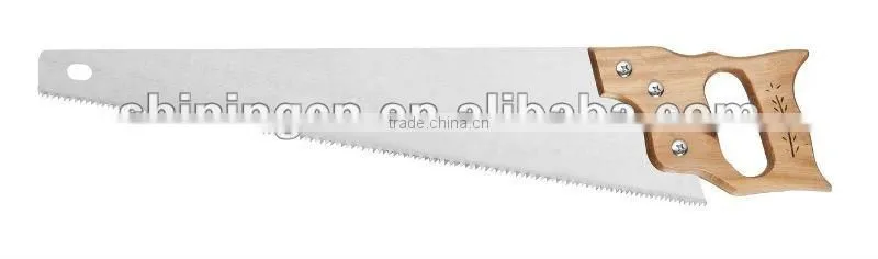 triple sharpening wooden hand saw