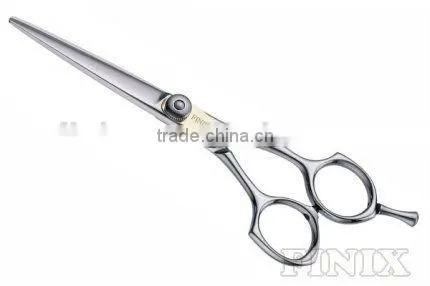 Fashion Design Screw with Gem & 3D-Grip Hairdresser Thinning Scissors