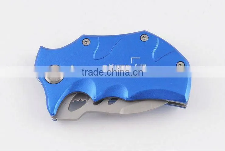 New design Multi functional stainless steel folding pocket strider knife
