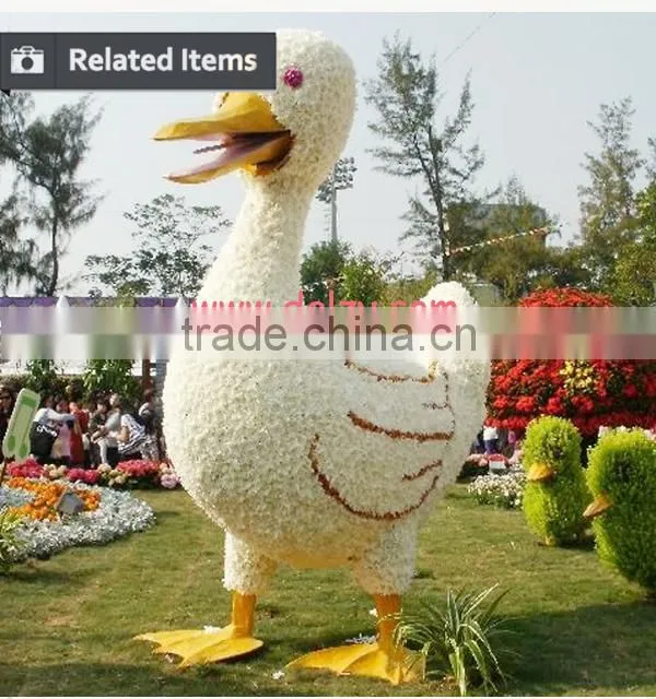 Hot sale new design artificial milan grass animal boxwood for decoration