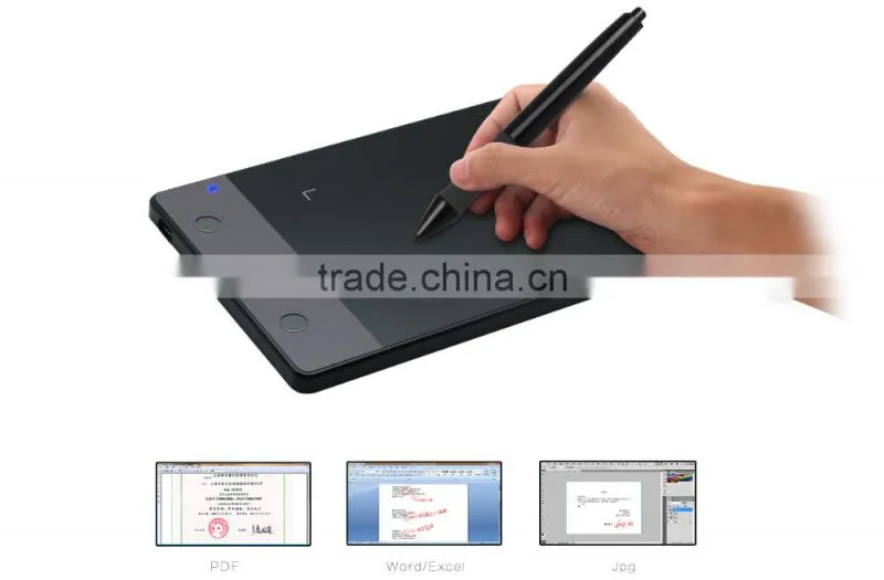 2015 Newest Style Cheapest Huion H420 Anime Maker Graphic Tablet Drawing Pen Signature Pad USB Interface