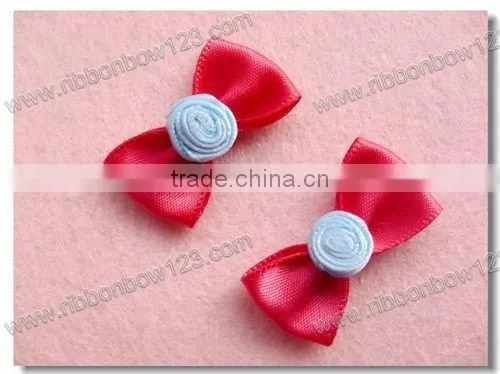 wholesale artificial satin ribbon flower