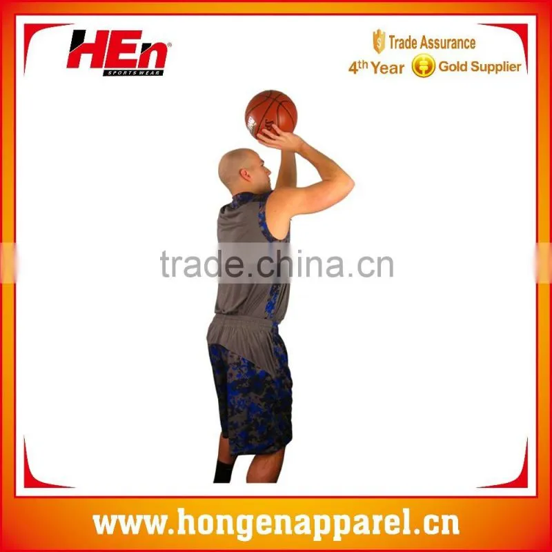 Hongen apparel sublimation print basketball apparel with your logo, name and number