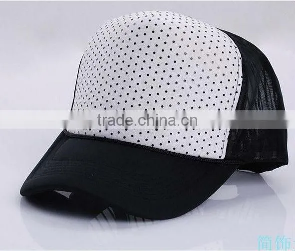 Custom printing adjustabke mesh 5 panel foam trucker hat and cap