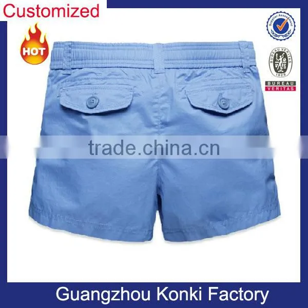 Bow tie design for sexy transparent women shorts