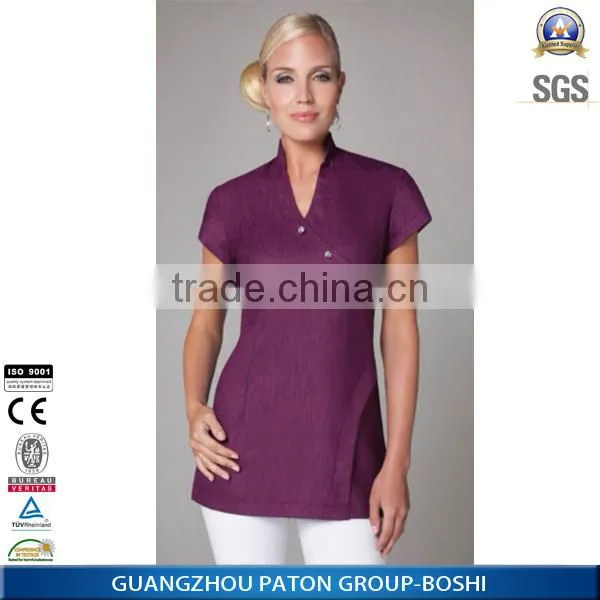 new design female spa uniform in 2014