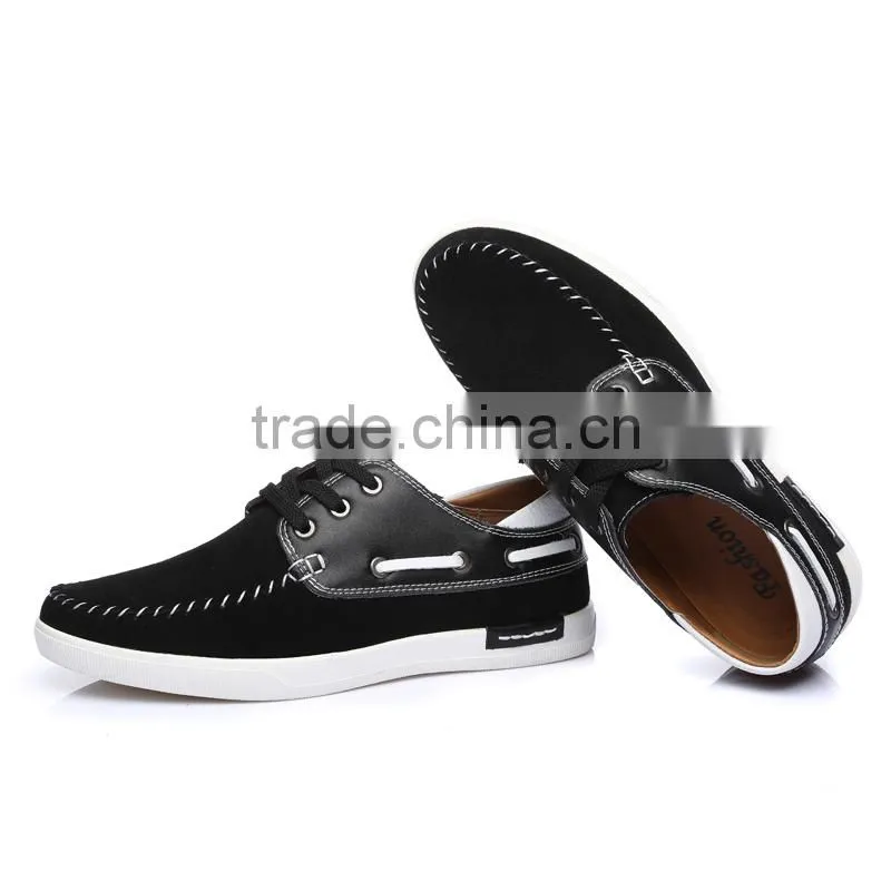 hot sell china brand men casual shoes fashion have sample high quality, adults relaxation board shoes casual with leather