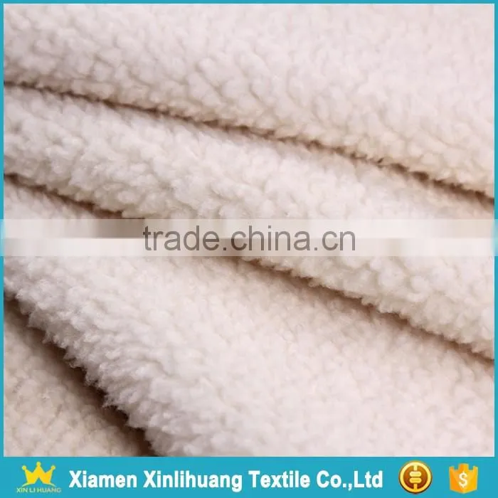 Wholesale New Product 100% Polyester Sherpa Fabric for Lining