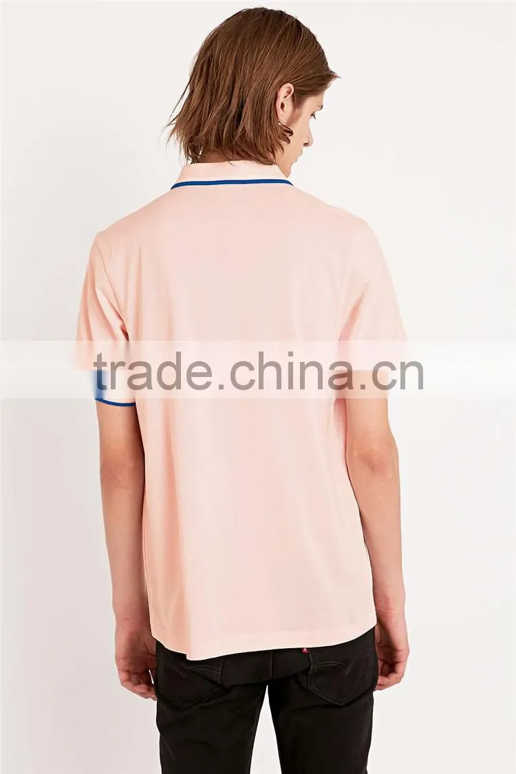 Stylish design neck blank organic cotton polo t shirts bulk polo shirts