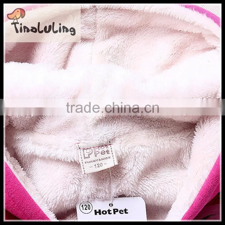 kid clothes cartoon coral fleece children's jacket girls cute red fleece jackets