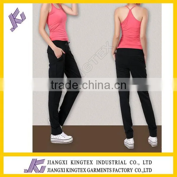 women wholesale yoga pants/yoga pants/sweat pants fabric