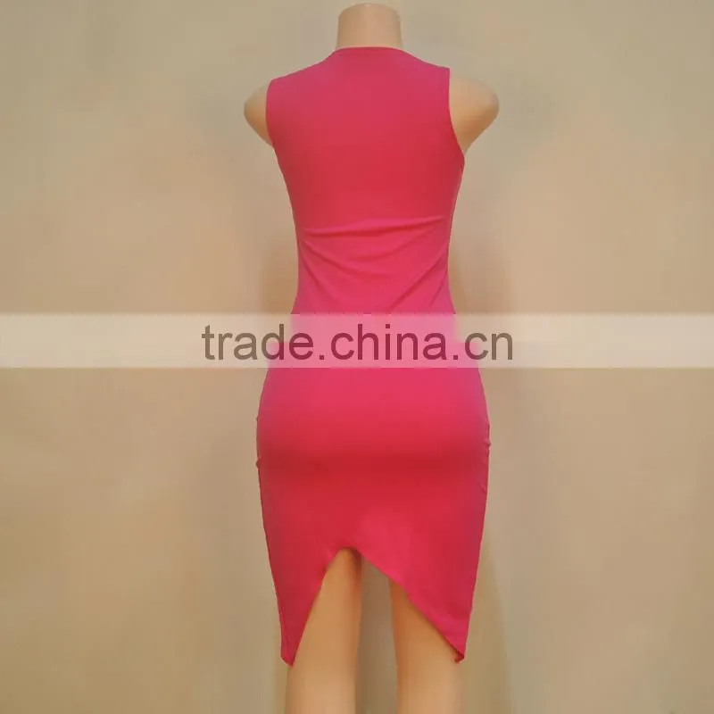 hot sale fashion ladies evening western dress/custom tight package hip skirt dress