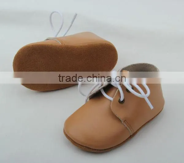 Real leather beathable cute baby walker