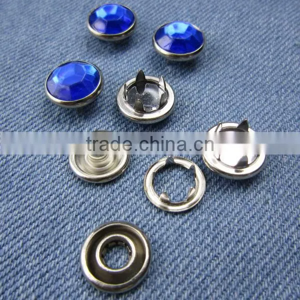 color metal snap button