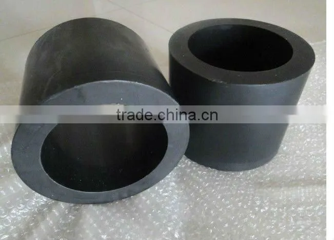 Carbon Filled PTFE Tube , PTFE Pipe mix carbon